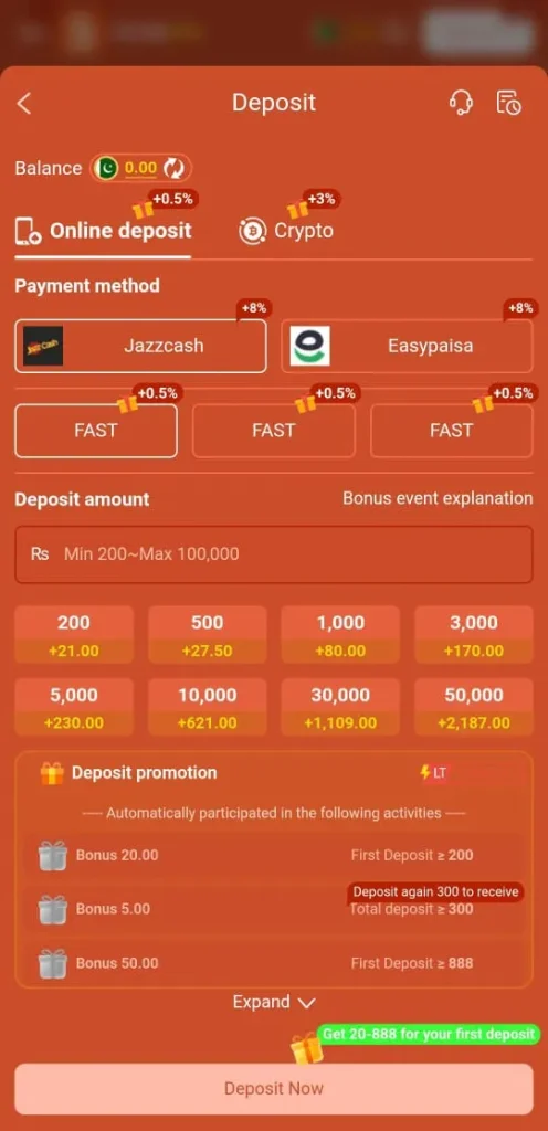 FE86WIN Game Deposit